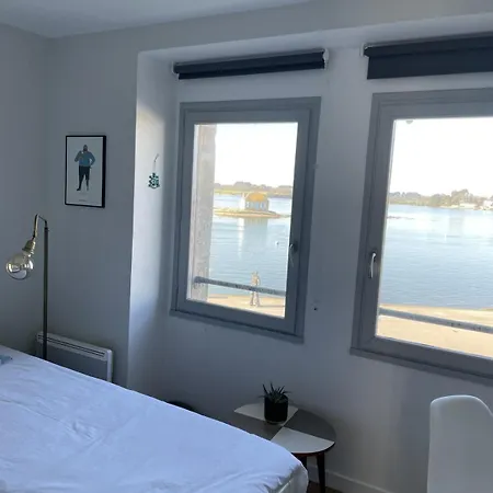بيت للعطل Avel Mor Et Sa Vue Imprenable Sur L'ile De St Cado *